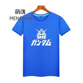 Gundam gerbėjai t shirts RX78-2 GUNDAM galvos spausdinimo anime žaidimas gerbėjai medvilnės t shirts ac967