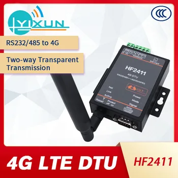 HF2411-GL 4G DTU Modulis Dvikryptis Skaidrus Perdavimo 485/232 nuoseklųjį prievadą Belaidžio Duomenų Perdavimo Serverio Netcom