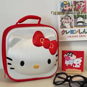 Kawaii Sanrio Kosmetikos Krepšys Animacinių Filmų Hello Kitty Daugiafunkcinis Kosmetikos Krepšys Saugojimo Krepšys Nešiojamų Plovimo Maišelis Mergina Gimtadienio Dovana