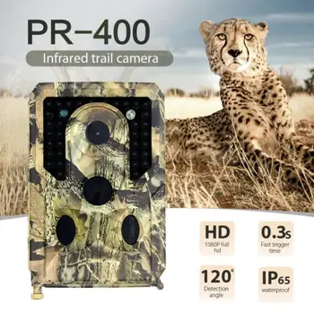 PR400 12MP 1080P Laukinės gamtos Takas Kamera, Foto Gaudyklė, Infraraudonųjų spindulių Lauko Medžioklės Kameros, Belaidės Stebėjimo Stebėjimo kamerų