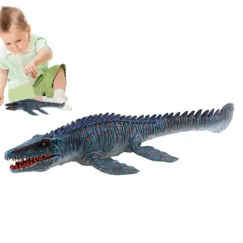 Žaislas Dinozauras Mosasaurus Dinozaurų Veiksmų Skaičius, Vaikams 4-6 Vandens Dinozaurų Žaislai Su Kilnojamojo Žandikaulio Vandenyno Pav Žaislai, Gimtadienio Dovana